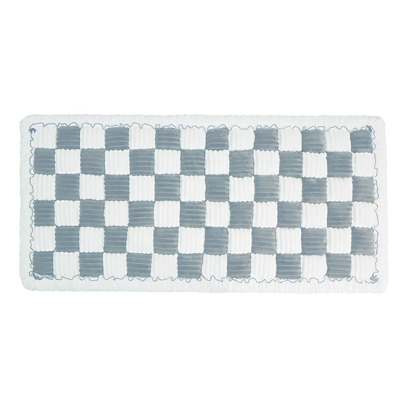 Pet Bed Mat for Car Backseat Extender Non-Slip Plaid Dog Bed Blanket for Car Back Seat Travel Pet Mat Custom Fit for Backseat Extenders and Seat Covers